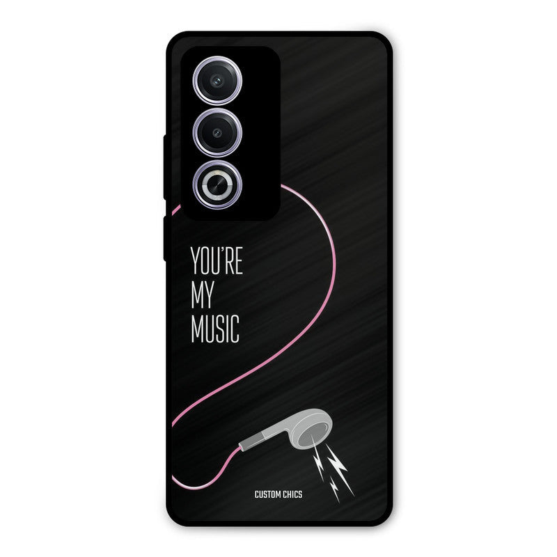 Her Music Oppo K12x Mobile Back Cover - Cute PrintShield Case