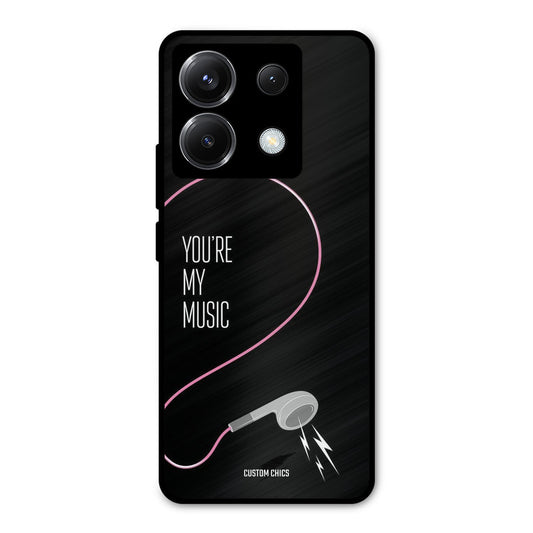 Her Music Poco X6 Mobile Back Cover - Cute PrintShield Case