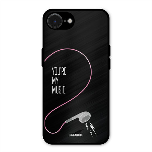 Her Music iPhone 16e Mobile Back Cover - Cute PrintShield Case