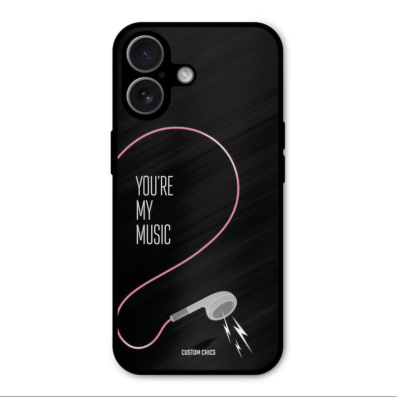 Her Music iPhone 17 Mobile Back Cover - Cute PrintShield Case
