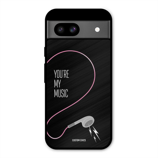 Her Music Google Pixel 8a Mobile Back Cover - Cute PrintShield Case