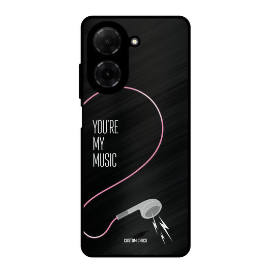 Her Music Poco C71 Mobile Back Cover - Cute PrintShield Case