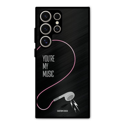Her Music Samsung Galaxy S24 Ultra Mobile Back Cover - Cute PrintShield Case