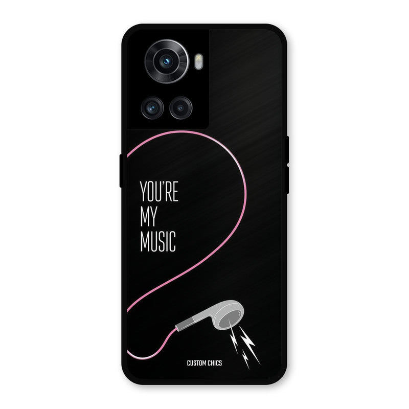 Her Music OnePlus 10R Mobile Back Cover - Cute PrintShield Case