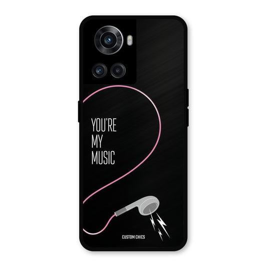 Her Music OnePlus 10R Mobile Back Cover - Cute PrintShield Case