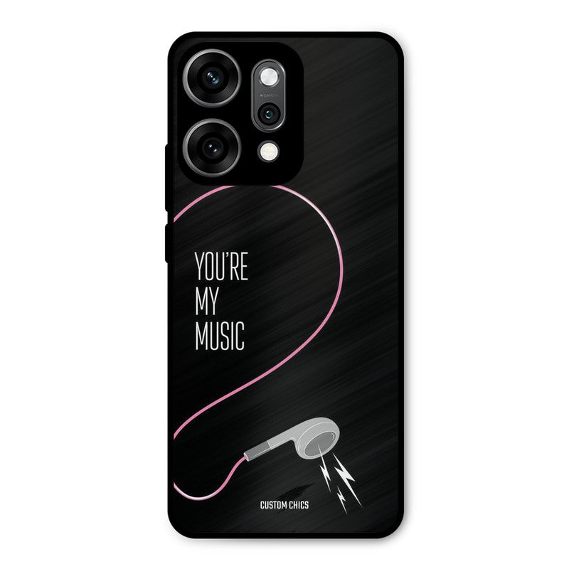 Her Music Oppo Reno 14 Pro Mobile Back Cover - Cute PrintShield Case