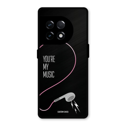 Her Music OnePlus 11R Mobile Back Cover - Cute PrintShield Case
