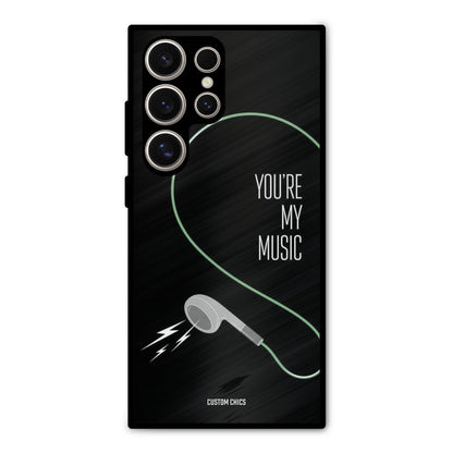 His Music Samsung Galaxy S24 Ultra Mobile Back Cover - Cute PrintShield Case