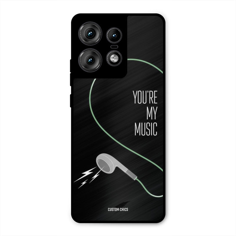 His Music Motorola Edge 50 Pro Mobile Back Cover - Cute PrintShield Case