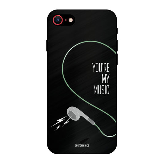 His Music iPhone SE 2020 Mobile Back Cover - Cute PrintShield Case
