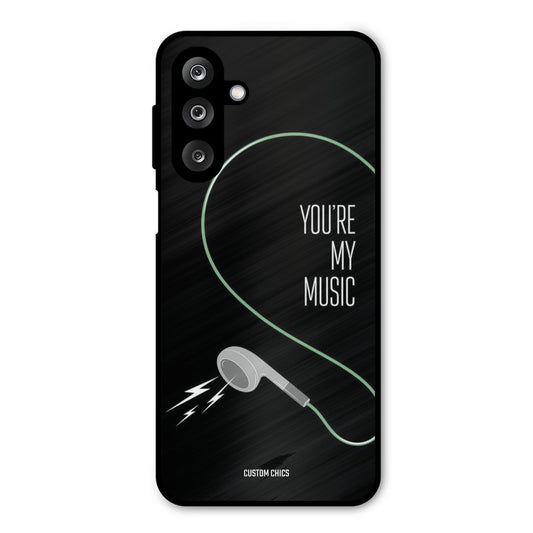 His Music Samsung Galaxy M36 Mobile Back Cover - Cute PrintShield Case