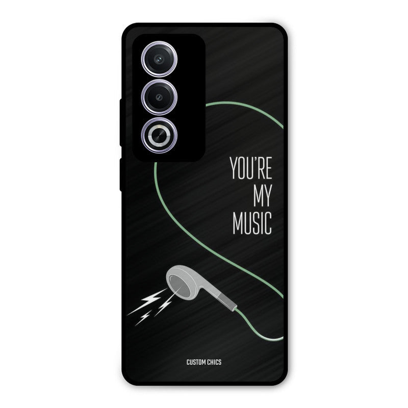 His Music Oppo K12x Mobile Back Cover - Cute PrintShield Case