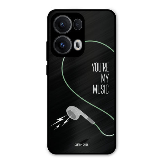 His Music Oppo Reno 13 Pro 5G Mobile Back Cover - Cute PrintShield Case