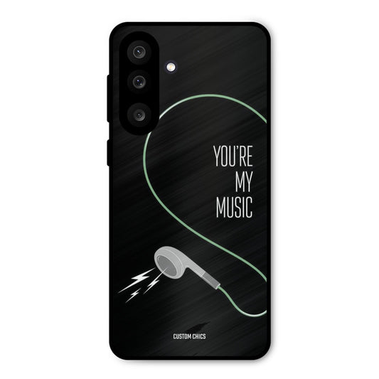 His Music Samsung Galaxy M56 Mobile Back Cover - Cute PrintShield Case