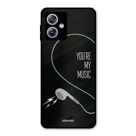 His Music Moto G54 Mobile Back Cover - Cute PrintShield Case