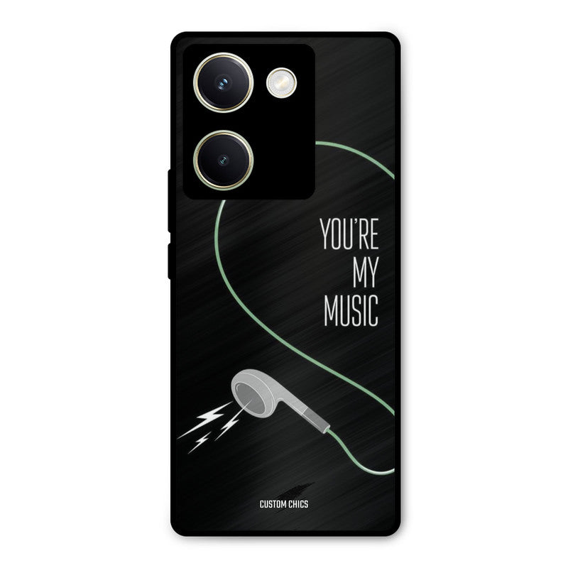 His Music Vivo Y200 Pro Mobile Back Cover - Cute PrintShield Case