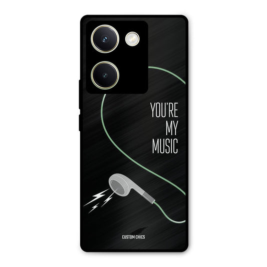 His Music Vivo Y200 Pro Mobile Back Cover - Cute PrintShield Case