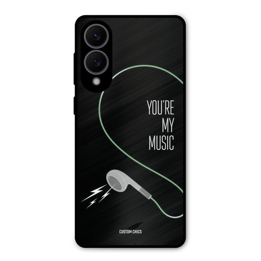His Music Samsung Galaxy S25 Edge Mobile Back Cover - Cute PrintShield Case