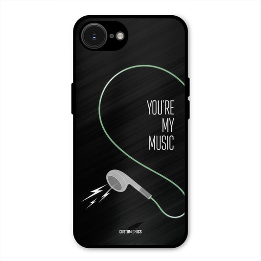 His Music iPhone 16e Mobile Back Cover - Cute PrintShield Case