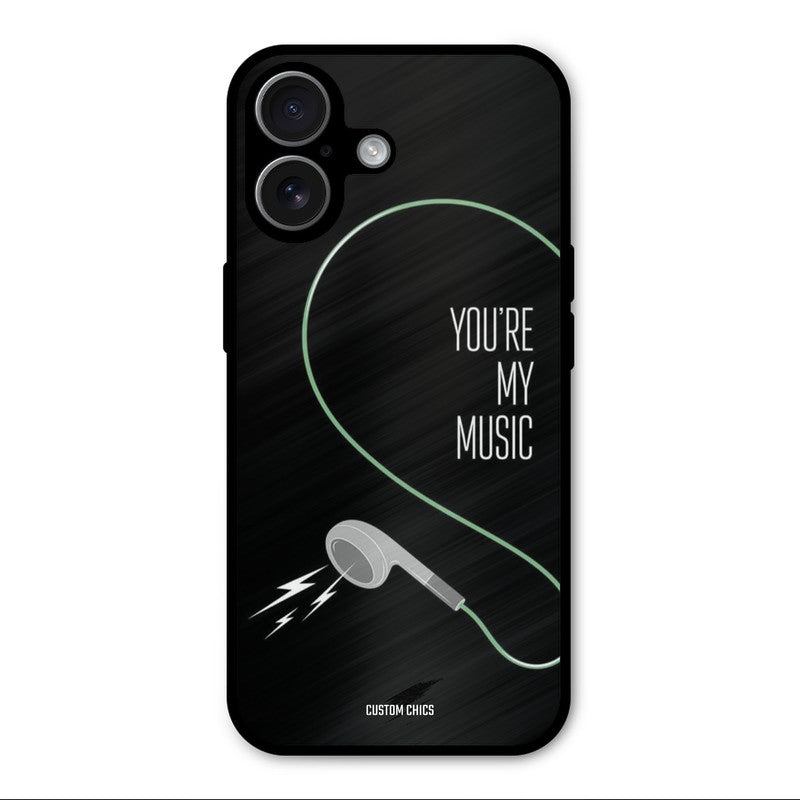 His Music iPhone 17 Mobile Back Cover - Cute PrintShield Case
