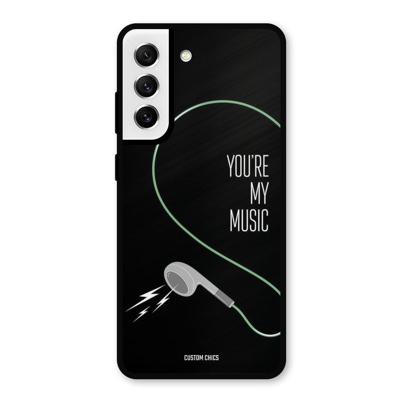 His Music Samsung Galaxy S21 FE 5G Mobile Back Cover - Cute PrintShield Case