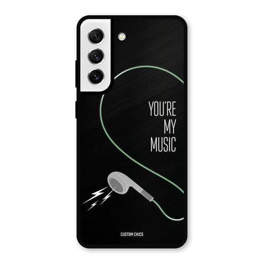 His Music Samsung Galaxy S21 FE 5G Mobile Back Cover - Cute PrintShield Case