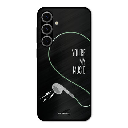 His Music Samsung Galaxy S24 Mobile Back Cover - Cute PrintShield Case
