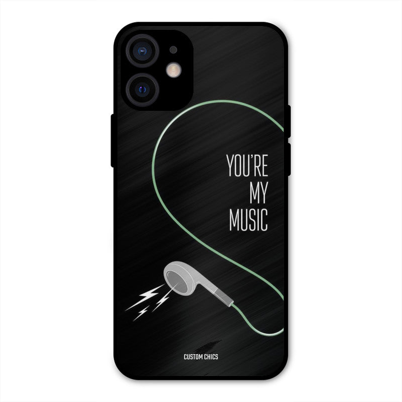 His Music iPhone 12 Mini Mobile Back Cover - Cute PrintShield Case