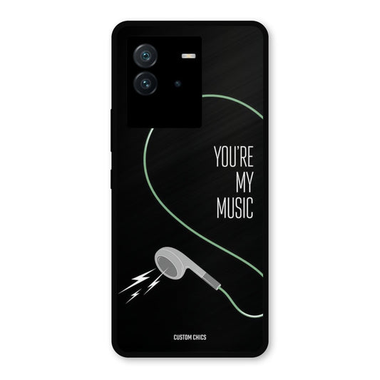 His Music iQoo Neo 6 Mobile Back Cover - Cute PrintShield Case
