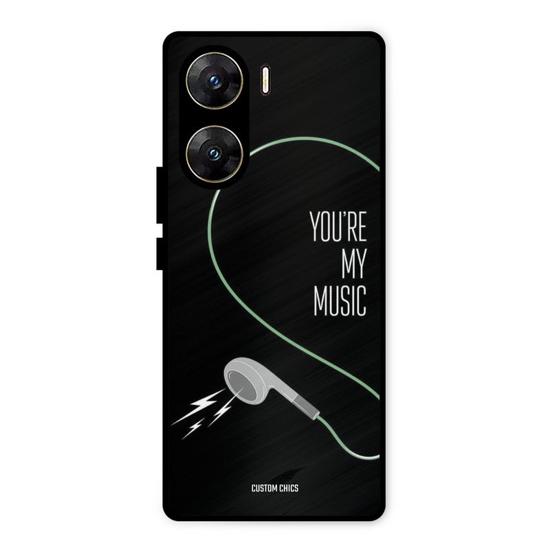 His Music Vivo V29e Mobile Back Cover - Cute PrintShield Case