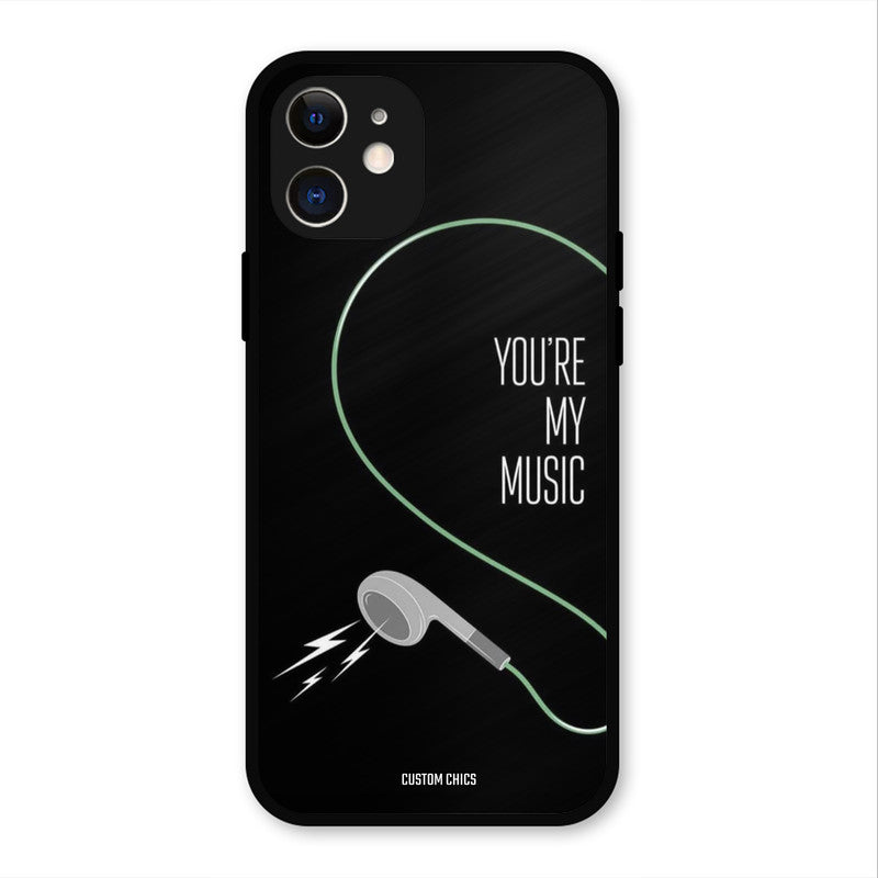 His Music iPhone 12 Mobile Back Cover - Cute PrintShield Case