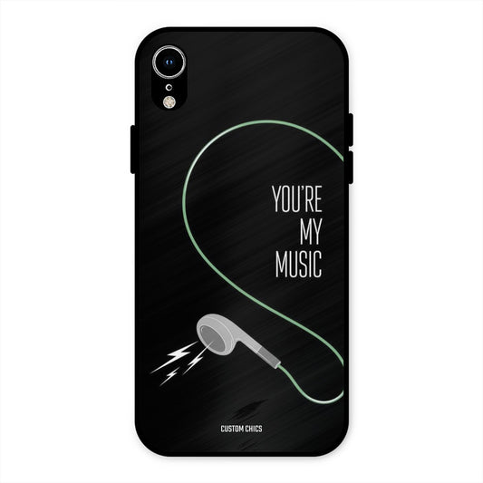 His Music iPhone XR Mobile Back Cover - Cute PrintShield Case