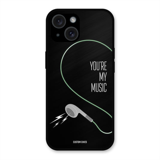 His Music iPhone 15 Plus Mobile Back Cover - Cute PrintShield Case