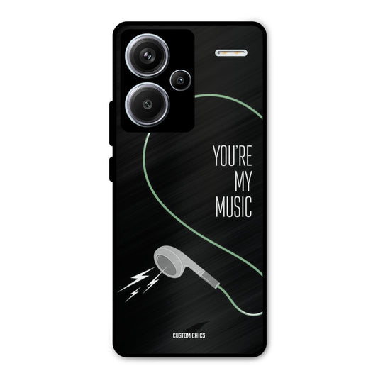 His Music Redmi Note 13 Pro Plus Mobile Back Cover - Cute PrintShield Case