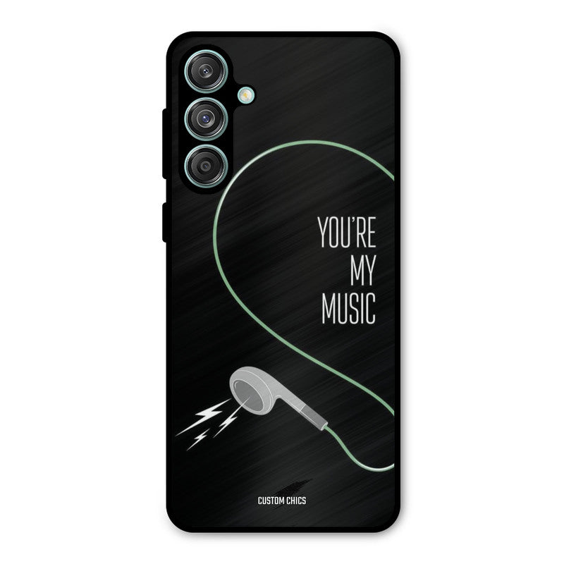 His Music Samsung Galaxy M55 5G Mobile Back Cover - Cute PrintShield Case
