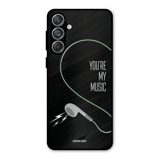 His Music Samsung Galaxy M55 5G Mobile Back Cover - Cute PrintShield Case