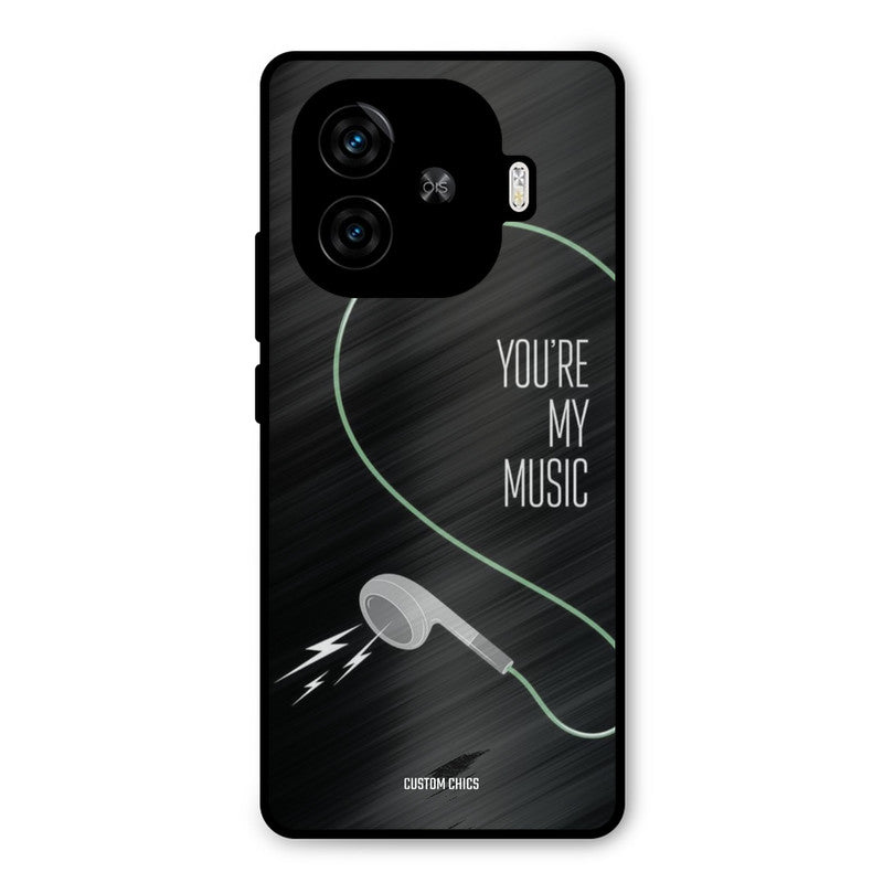 His Music iQoo Z9 Turbo Mobile Back Cover - Cute PrintShield Case