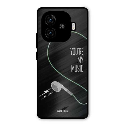 His Music iQoo Z9 Turbo Mobile Back Cover - Cute PrintShield Case
