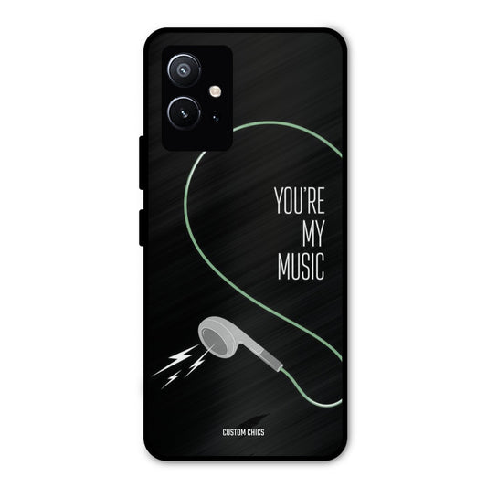 His Music Vivo Y75 5G Mobile Back Cover - Cute PrintShield Case