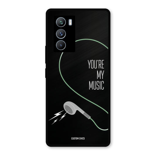 His Music iQOO 9SE Mobile Back Cover - Cute PrintShield Case