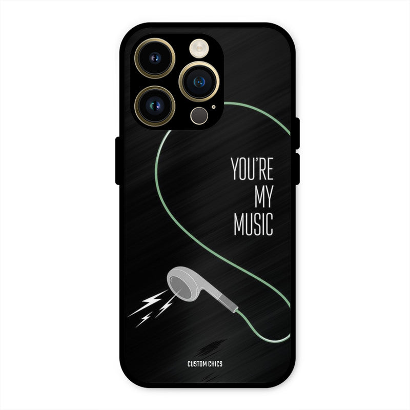 His Music iPhone 14 Pro Max Mobile Back Cover - Cute PrintShield Case