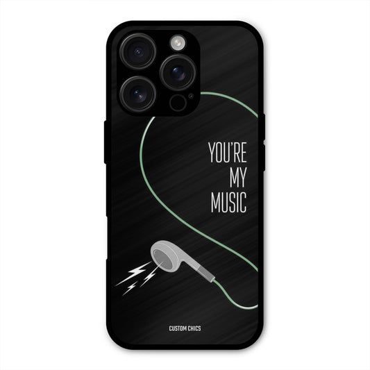 His Music iPhone 16 Pro Max Mobile Back Cover - Cute PrintShield Case
