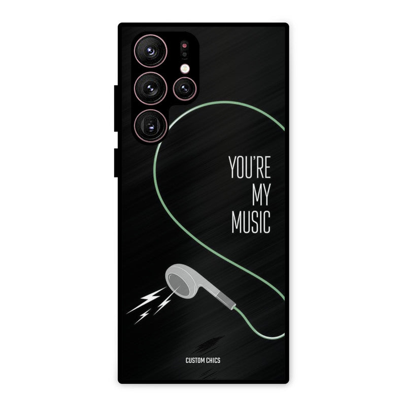 His Music Samsung Galaxy S22 Ultra Mobile Back Cover - Cute PrintShield Case