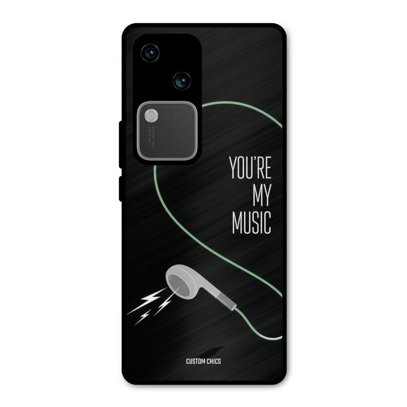 His Music Vivo V30 Mobile Back Cover - Cute PrintShield Case