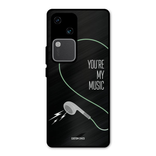 His Music Vivo V30 Mobile Back Cover - Cute PrintShield Case
