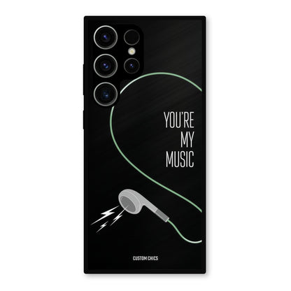 His Music Samsung Galaxy S23 Ultra Mobile Back Cover - Cute PrintShield Case