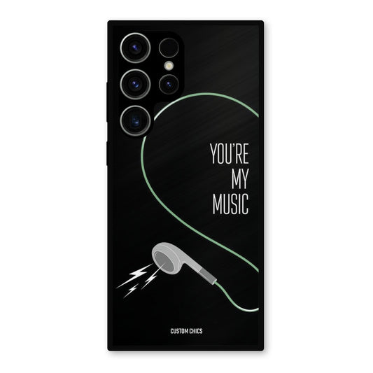His Music Samsung Galaxy S23 Ultra Mobile Back Cover - Cute PrintShield Case