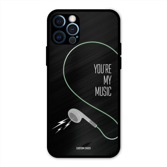 His Music iPhone 12 Pro Max Mobile Back Cover - Cute PrintShield Case