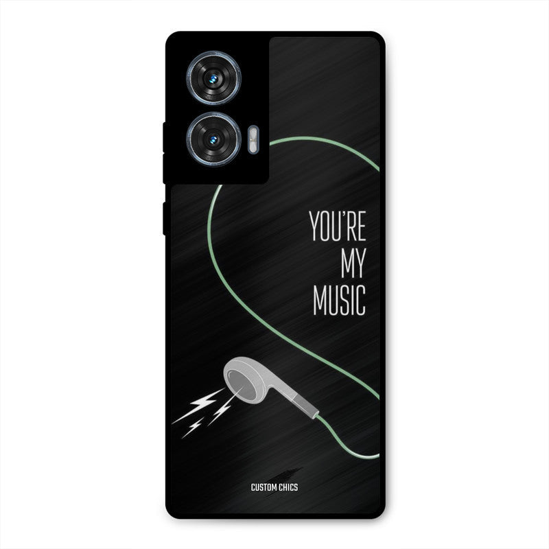 His Music Moto G96 Mobile Back Cover - Cute PrintShield Case