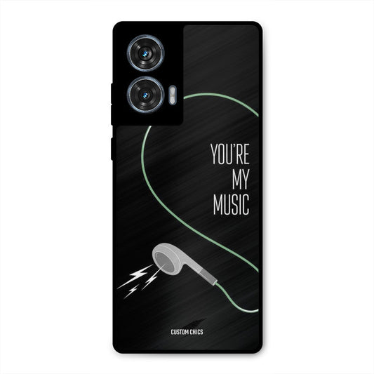 His Music Moto G96 Mobile Back Cover - Cute PrintShield Case